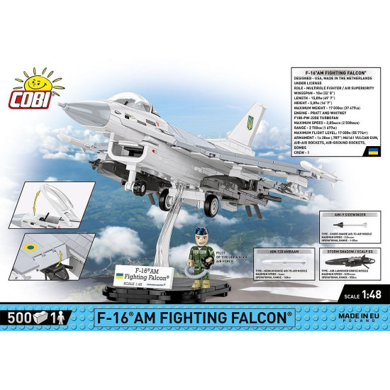 Klocki F-16C Fighting Falcon