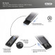 Obudowa USB 3.1 Typ C na dysk SSD M.2 SATA 6 Gbps Aluminiowa, beznarzędziowa