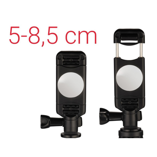 Mini statyw pocket do smartfonów 20cm Czarny