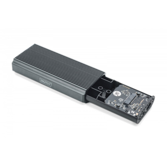 Obudowa USB 4.0 Typ C na dysk SSD M.2 NVMe 40 Gbps aluminiowa, beznarzędziowa