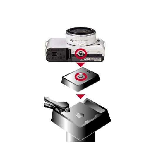 Kostka do statywu star 55-63 