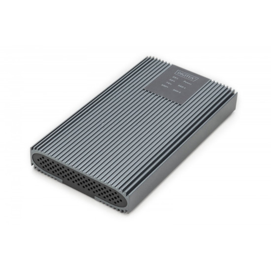 Obudowa/Stacja klonująca USB 3.1 Typ C na dyski SSD M.2 NVMe 20 Gbps aluminiowa, beznarzędziowa