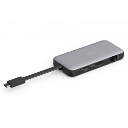 Stacja dokująca podróżna USB Typ C 7-portów HDMI 4K/60Hz PD 3.0 