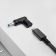  Adapter PIN HP Wtyczka do zasilacza uniwersalnego AK-ND-C09 USB-C / 4.5 X 3.0 MM PIN HP 