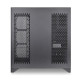 Obudowa CTE E600 MX Tempered Glass, szklany bok - Czarna