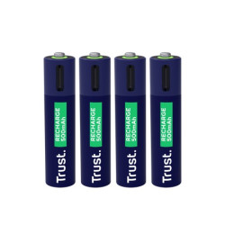 Baterie 4P AAA USB-C 