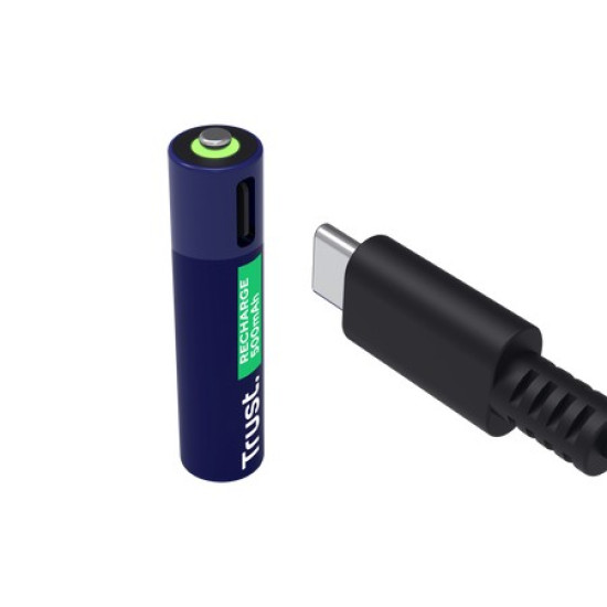 Baterie 4P AAA USB-C 
