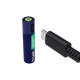 Baterie 4P AAA USB-C 