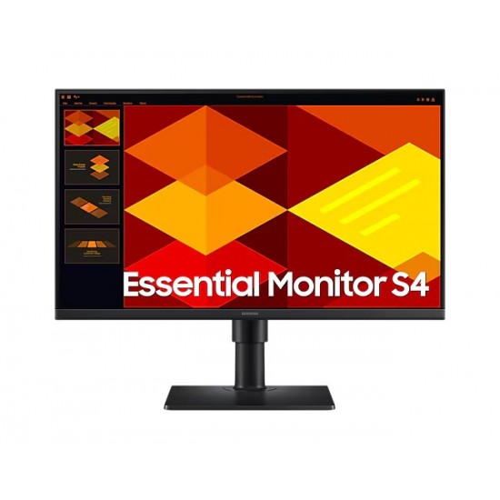 Monitor 24 cale S40GD IPS 1920x1080 FHD 16:9 2xHDMI 1xDP 2xUSB-A 2.0 1xUSB-B 5ms 100Hz HAS+PIV płaski 3YOn-Site (LS24D400GAUXEN)