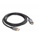 Kabel Displayport(M)-HDMI(M)1.8M 4K czarno-srebrny