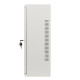 Szafa instalacyjna rack wisząca 19 cali 6U+3U 540x200 niskoprofilowa szara złożona