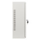 Szafa instalacyjna rack wisząca 19 cali 6U+3U 540x200 niskoprofilowa szara złożona