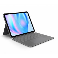 Etui Combo Touch iPad Air 13 M2 UK szary oksfordzki