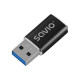 Adapter USB-C 3.1 (F) - USB-A 3.1 (M)  AK-81