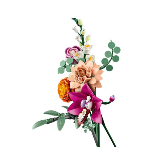 Klocki Botanicals 10342 Piękny bukiet różowych kwiatów 