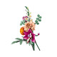 Klocki Botanicals 10342 Piękny bukiet różowych kwiatów 