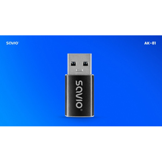 Adapter USB-C 3.1 (F) - USB-A 3.1 (M) AK-81
