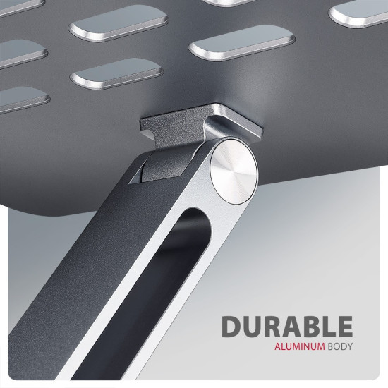 STND-LQ Podstawa do laptopów aluminiowa 10-16