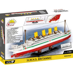 Klocki H.M.H.S. Britannic 636 klocków