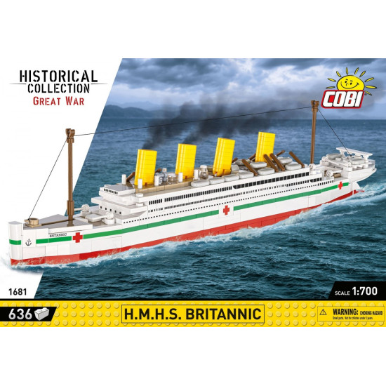 Klocki H.M.H.S. Britannic 636 klocków