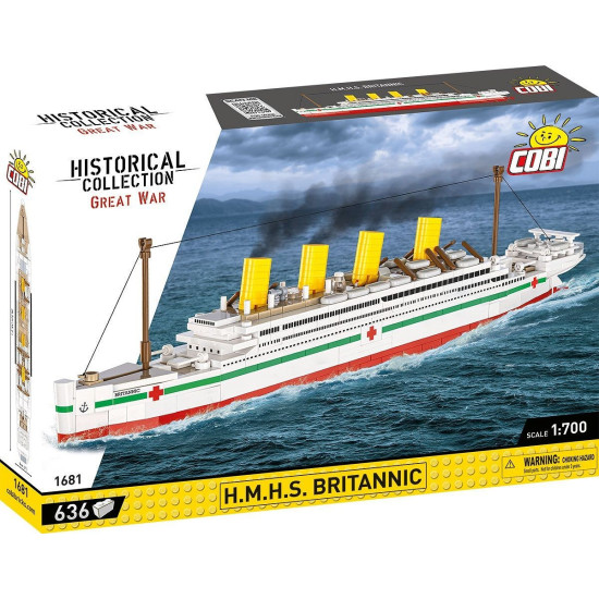 Klocki H.M.H.S. Britannic 636 klocków
