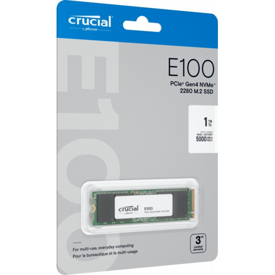 Dysk SSD E100 1TB M.2 NVMe 2280 PCIe 4.0 5000/4500 MB/s