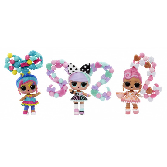 Lalka L.O.L. Surprise Hair Beads Tots Mix