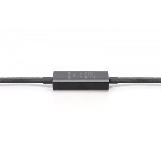 Kabel przedłużający aktywny USB-C - USB-C, USB 3.2 Gen1, 5Gbps, 10m 