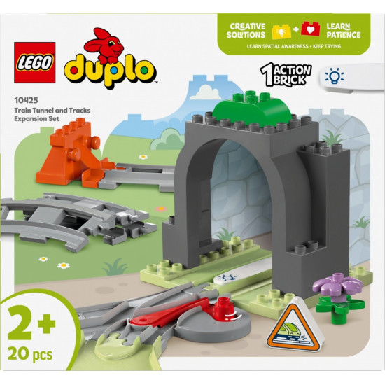 Klocki DUPLO 10425 Tunel i tory kolejowe - zestaw rozszerzający 