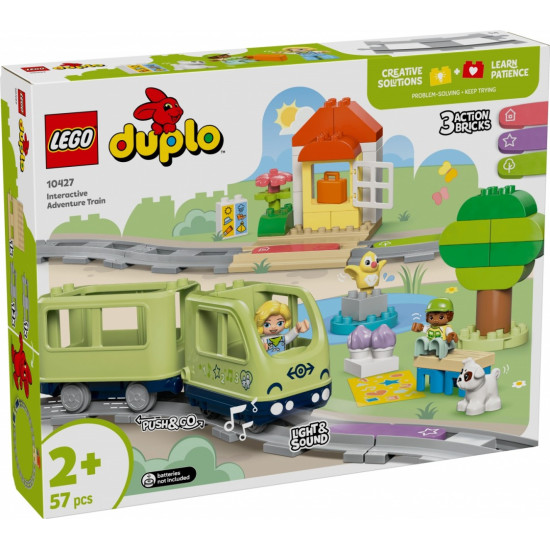 Klocki DUPLO 10427 Przygoda z interaktywnym pociągiem 