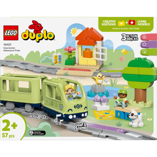 Klocki DUPLO 10427 Przygoda z interaktywnym pociągiem 