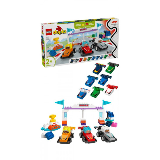 Klocki DUPLO 10445 Bolidy i kierowcy F1 