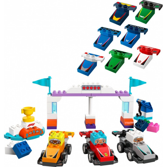 Klocki DUPLO 10445 Bolidy i kierowcy F1 