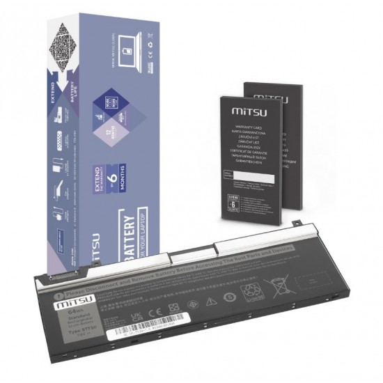 Bateria 5TF10 NYFJH RY3F9 do Dell Precision 7330 7530 7540 7730 7740 8421 mAh (64 Wh) 7.6V (7.4V) Bateria 5TF10 NYFJH RY3F9 do Dell Precision 7330 7530 7540 7730 7740 8421 mAh (64 Wh) 7.6V (7.4V)