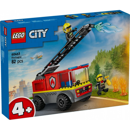 Klocki City 60463 Wóz strażacki z drabiną