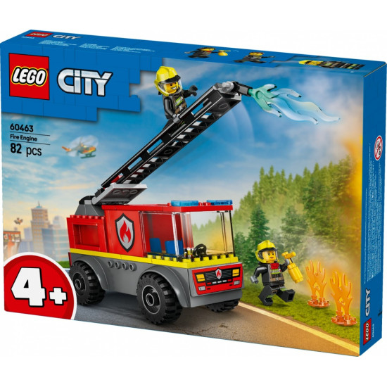 Klocki City 60463 Wóz strażacki z drabiną