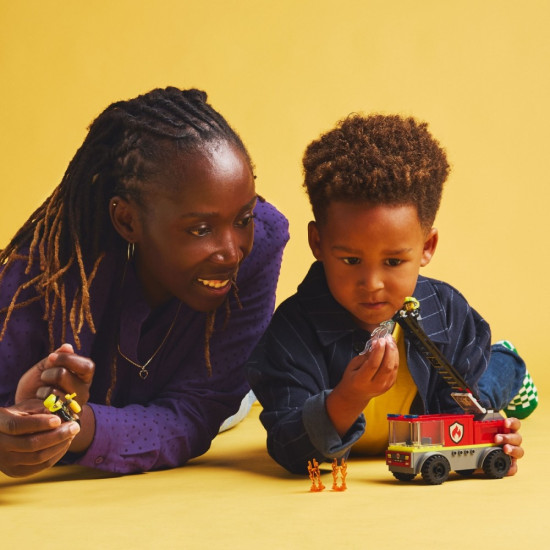 Klocki City 60463 Wóz strażacki z drabiną