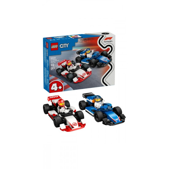 Klocki City 60464 F1 Bolidy Williams Racing i Haas F1 