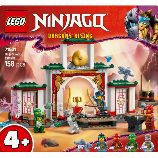 Klocki Ninjago 71831 Świątynia Spinjitzu ninja 