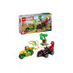 Klocki SPIDEY 11198 Pościg Spina za Electro w dinopojeździe 