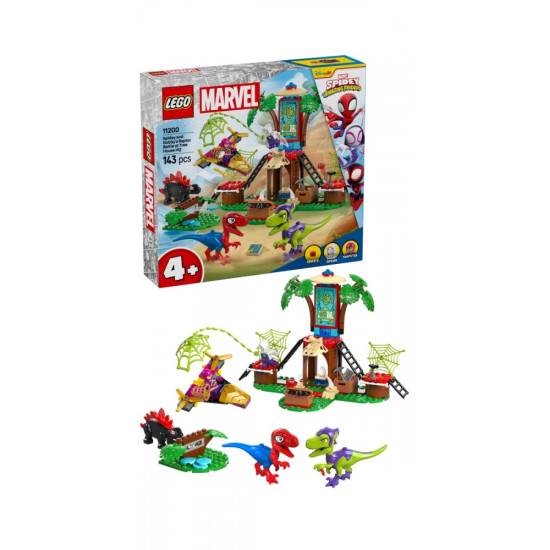 Klocki SPIDEY 11200 Bitwa Spidey'ego i Gobby'ego przy domku na drzewie 