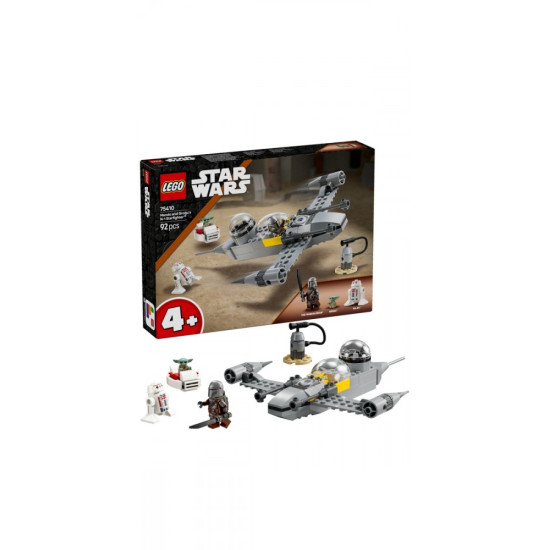 Klocki Star Wars 75410 Myśliwiec N-1 Mando i Grogu 