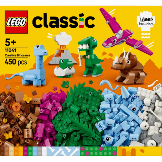 Klocki Classic 11041 Kreatywne dinozaury 