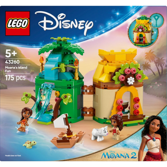 Klocki Disney 43260 Zabawy Vaiany na wyspie 