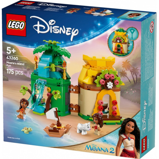 Klocki Disney 43260 Zabawy Vaiany na wyspie 
