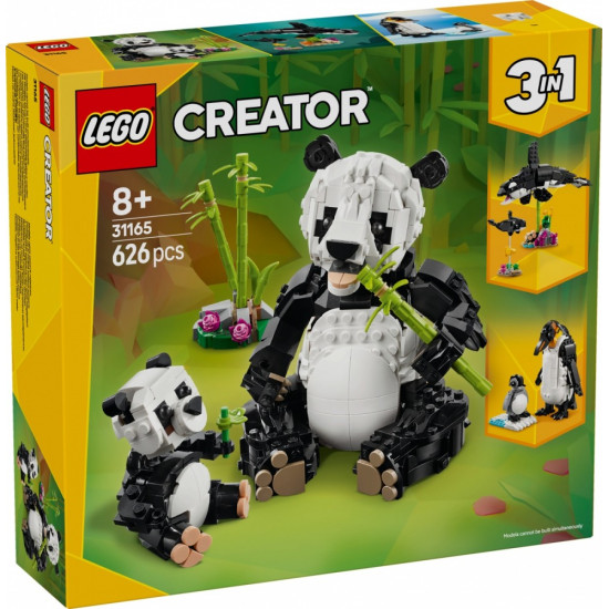 Klocki Creator 31165 Dzikie zwierzęta: rodzina pand 