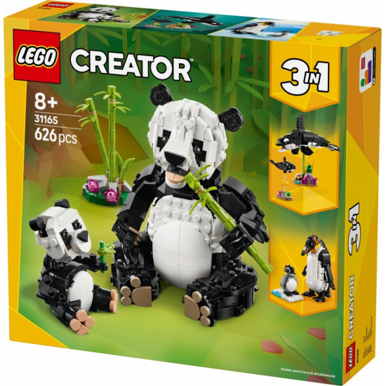 Klocki Creator 31165 Dzikie zwierzęta: rodzina pand 