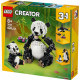 Klocki Creator 31165 Dzikie zwierzęta: rodzina pand 