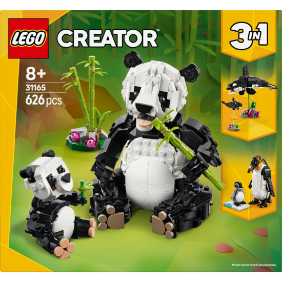 Klocki Creator 31165 Dzikie zwierzęta: rodzina pand 