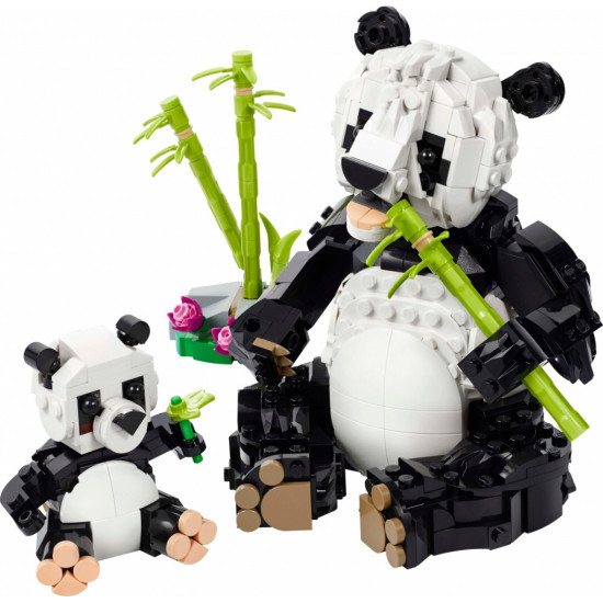 Klocki Creator 31165 Dzikie zwierzęta: rodzina pand 